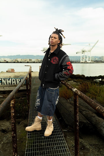 LEGIT RICHES® ROYAL VARSITY JACKET